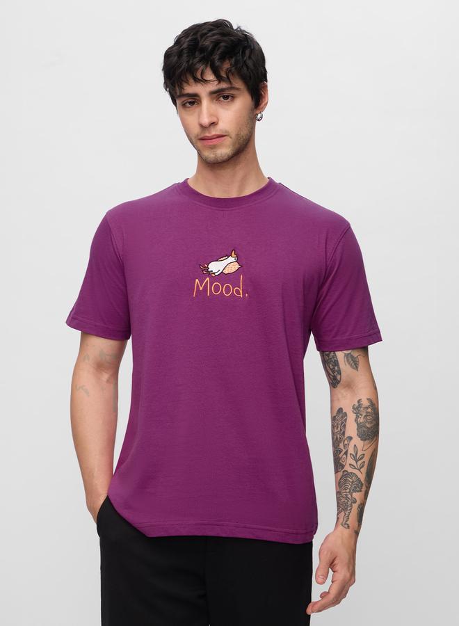 ذا سوليد ستور تيشيرت كاجوال بتفاصيل مُطرّزة - Image 1